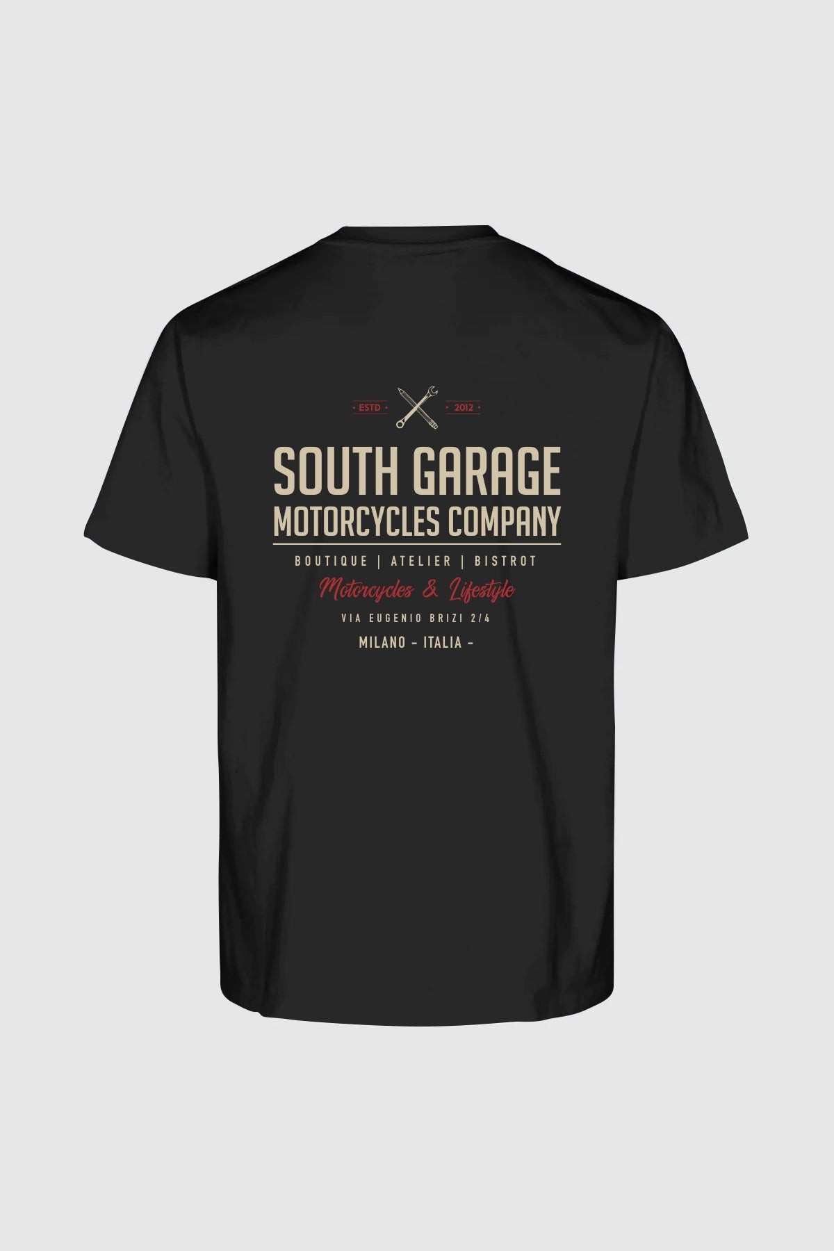 T-SHIRT ISTITUTIONAL 01 - BLACK